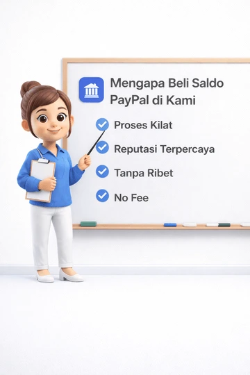 Mengapa beli saldo PayPal