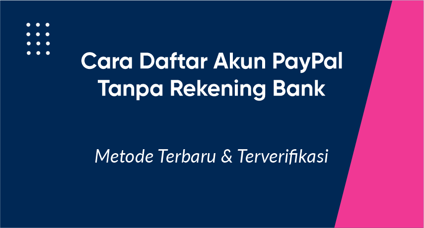 cara daftar paypal tanpa rekening bank