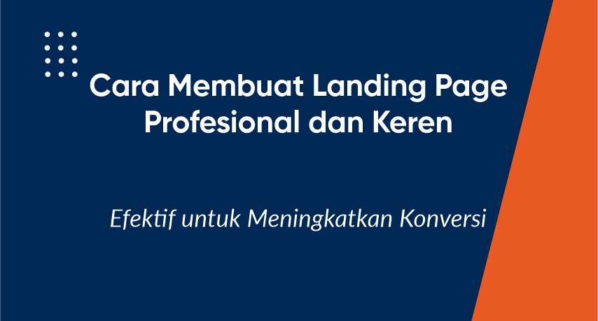 Cara membuat landing page