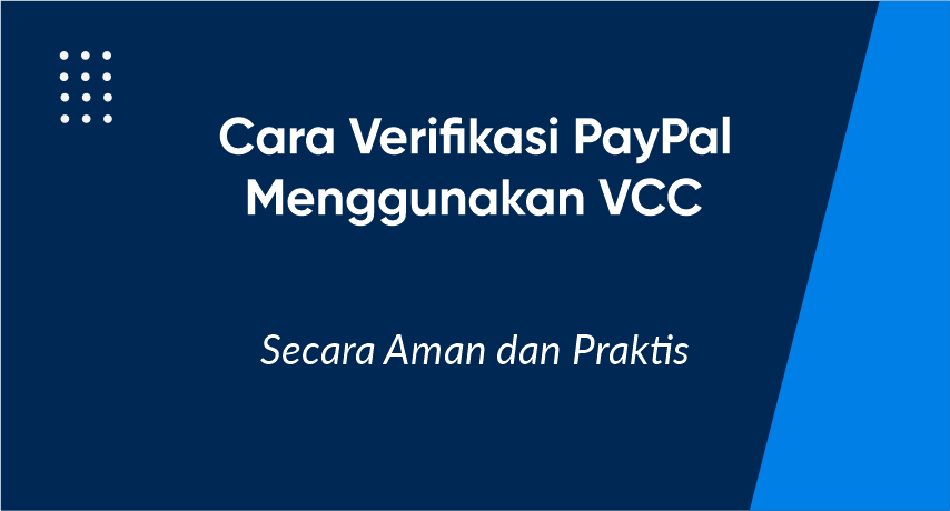 cara verifikasi paypal menggunakan vcc