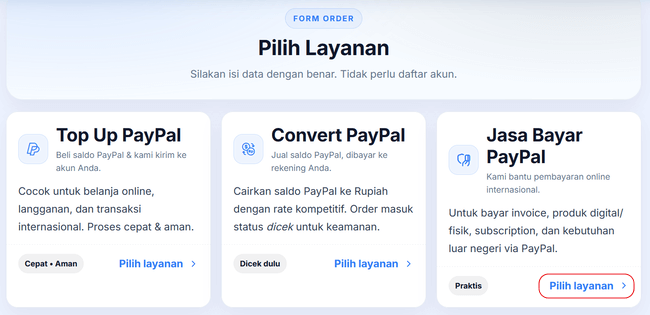 Layanan jasa bayar