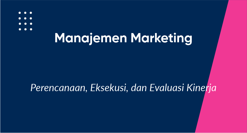 Manajemen Marketing